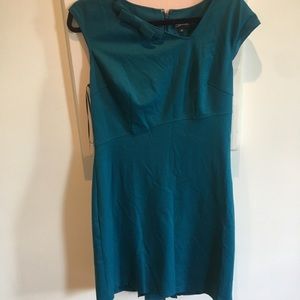 Oleg Cassini Teal dress